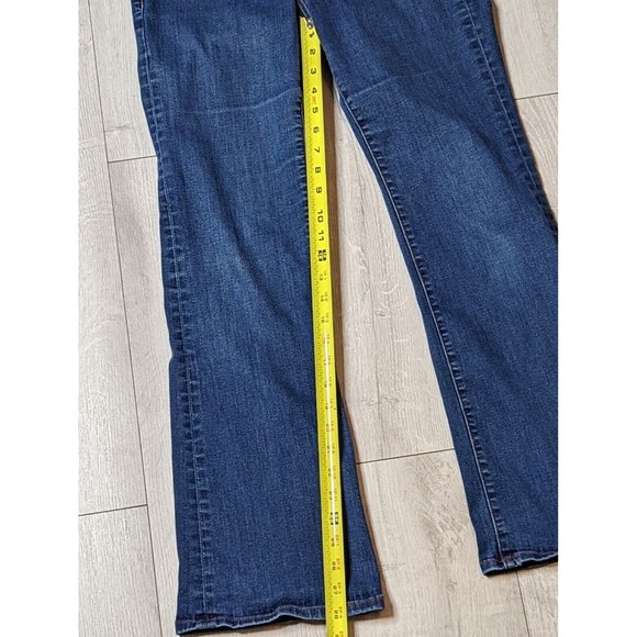 Banana Republic Women's Size 29p Dark Wash Low Rise  Bootcut Denim Jeans - Picture 11 of 13